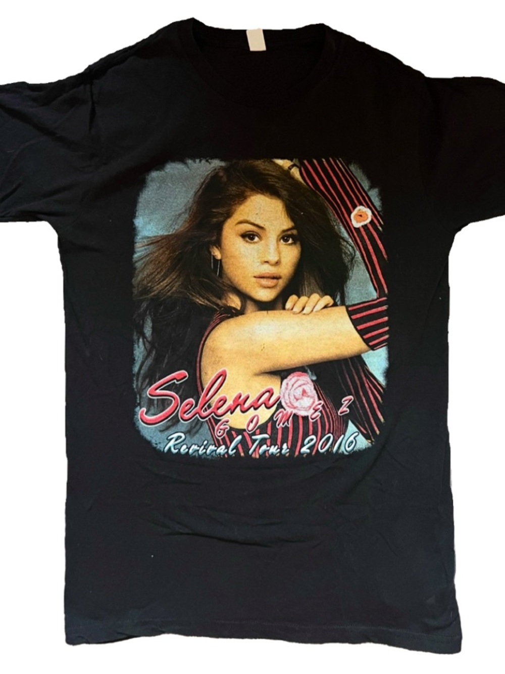 Selena Gomez Black Graphic Your Tee Revival Tour 2016